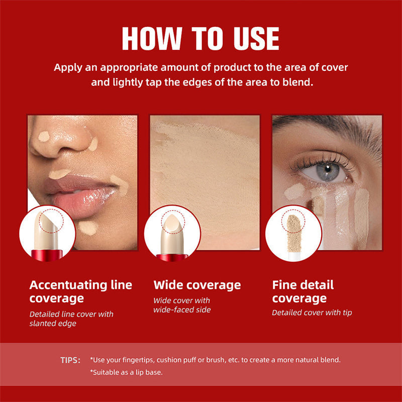 💜Dual-Ended Long-Lasting Lightweight Concealer