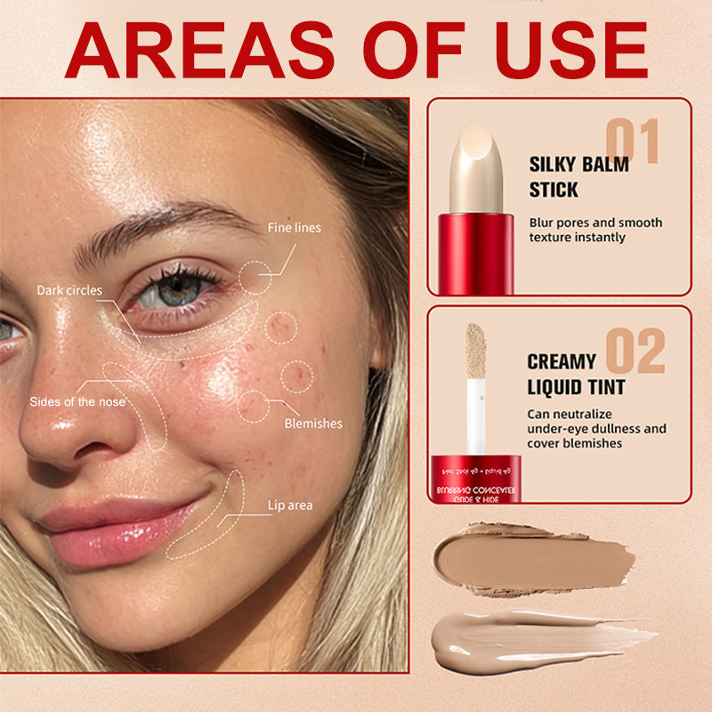 💜Dual-Ended Long-Lasting Lightweight Concealer