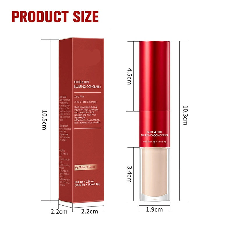 💜Dual-Ended Long-Lasting Lightweight Concealer