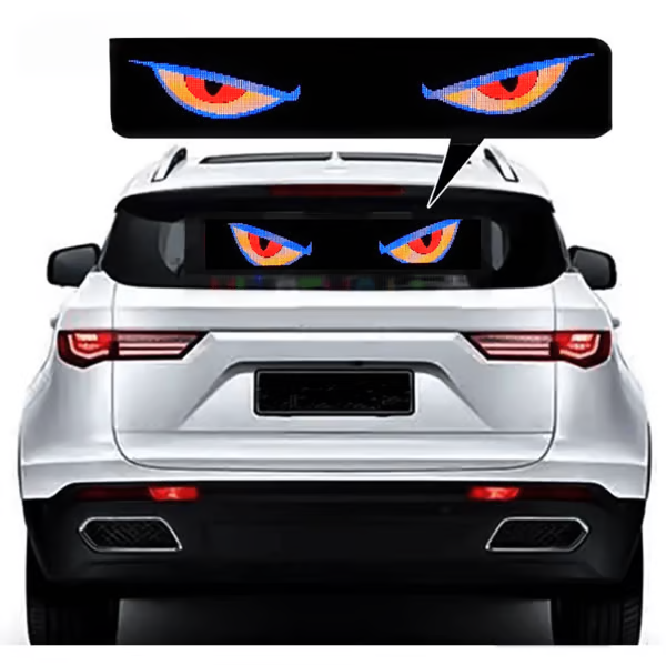 🔥Hot Sale 50% OFF🎁Colorful Eye Lamp Soft Screen for Car Windows