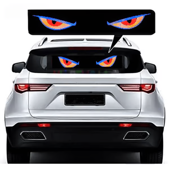 🔥Hot Sale 50% OFF🎁Colorful Eye Lamp Soft Screen for Car Windows