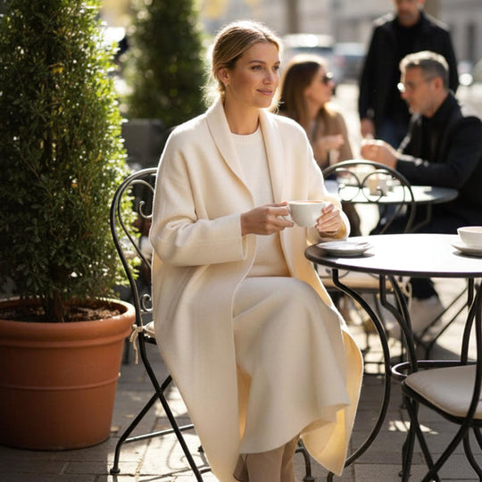 Women's Elegant Dress & Cardigan 2-Piece Set