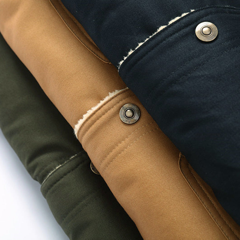 Men's Retro Warm Jacket