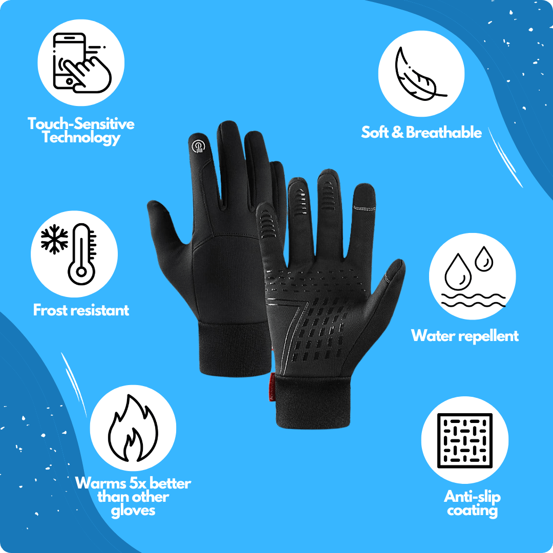 🔥HOT SALE 50% OFF🧤2026 New Insulated Waterproof Touchscreen Cycling Gloves❄