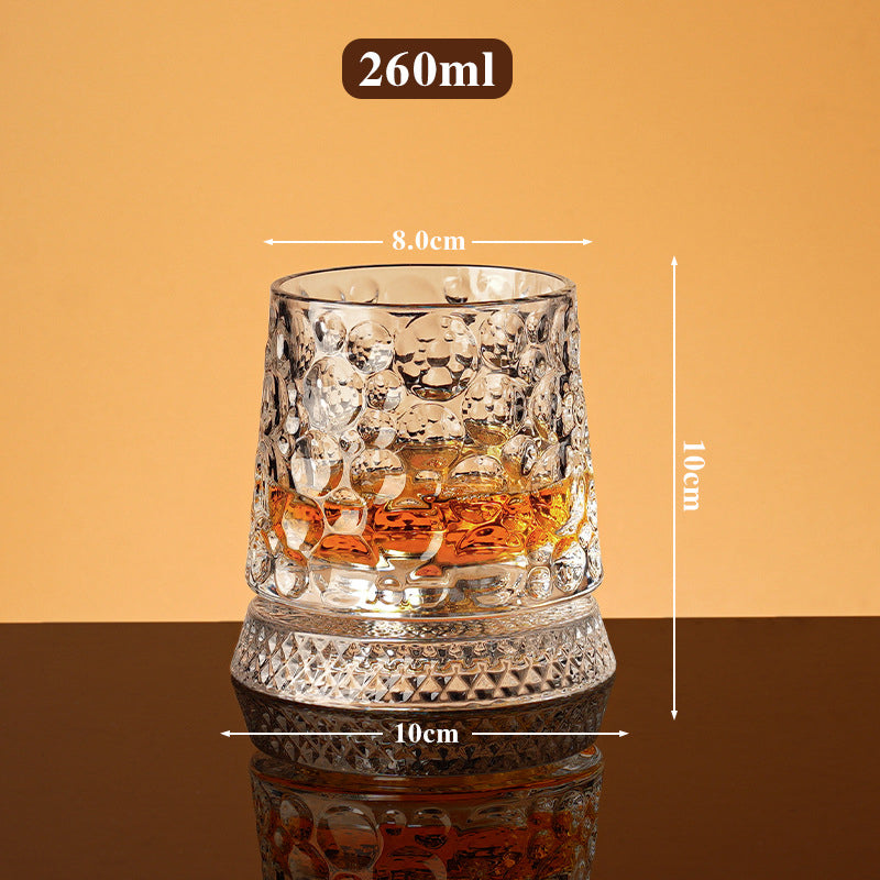 🎁Time-Sensitive Exclusive Deal! 🥃  360° Rotating Whiskey Glass – Aerate & Relieve Stress ✨