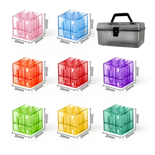 🥳2026 HOT SALE🥳💞50K+ SOLD!🔵🟡 LAST DAY 50% OFF! Magnetic Building Set – Learn geometry & spatial skills. 6‑sided magnets, see‑through colors. A gift that grows brains! 🧠✨