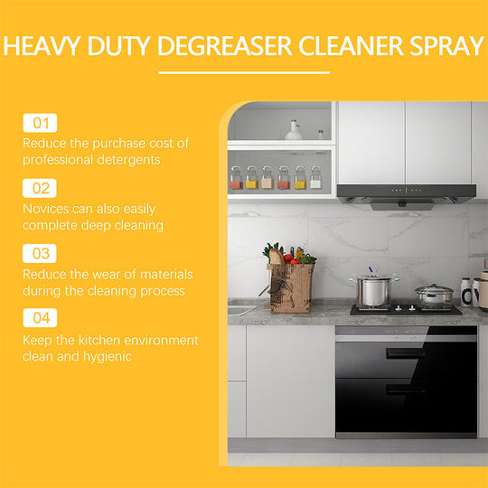 💞50K+ SOLD!💥30% OFF! 🔥Powerful Degreaser Cleaning Spray for Kitchen
