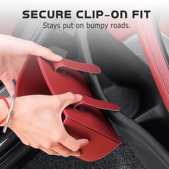 🥳2026 HOT SALE🥳💞50K+ SOLD!🚗🧺 30% OFF! Leather Car Door Cup Holder – Wide‑mouth opening, easy reach for drinks & phone. Clip‑on secure fit. PU leather, tough & stylish. 🛡️✨