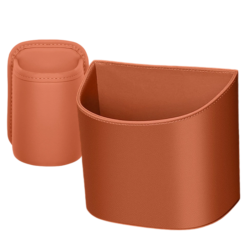 🥳2026 HOT SALE🥳💞50K+ SOLD!🚗🧺 30% OFF! Leather Car Door Cup Holder – Wide‑mouth opening, easy reach for drinks & phone. Clip‑on secure fit. PU leather, tough & stylish. 🛡️✨