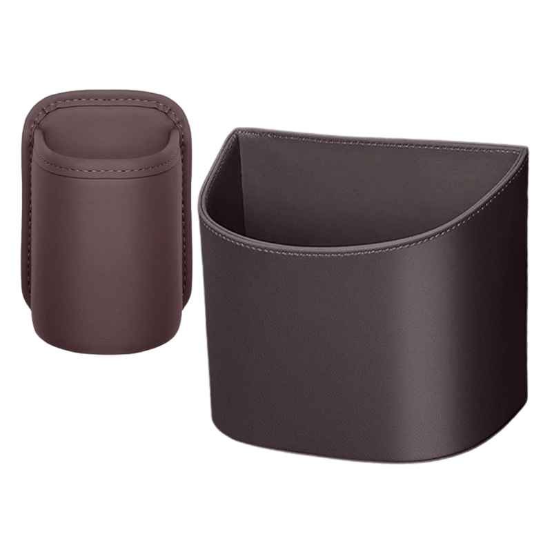 🥳2026 HOT SALE🥳💞50K+ SOLD!🚗🧺 30% OFF! Leather Car Door Cup Holder – Wide‑mouth opening, easy reach for drinks & phone. Clip‑on secure fit. PU leather, tough & stylish. 🛡️✨