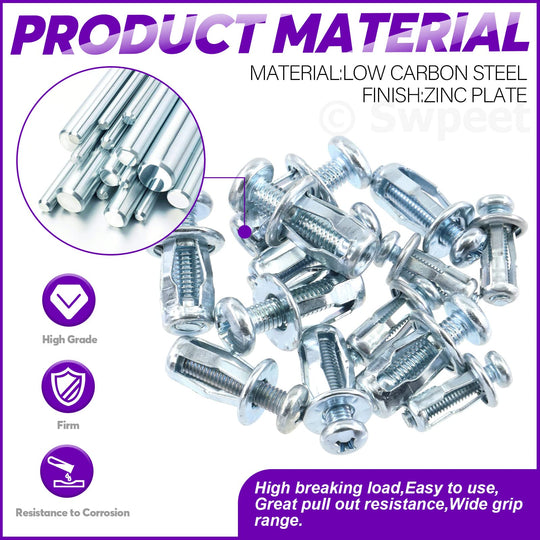🔧 30% OFF! ⚙️ Expansion Screw Petal Nut – Strong hold & easy install 🏠