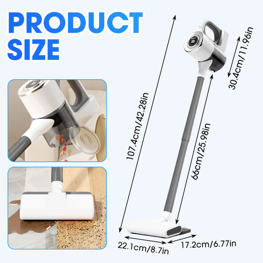 ⏳Limited-time 50% off⏰2-in-1 High Power Cordless Vacuum Cleaner