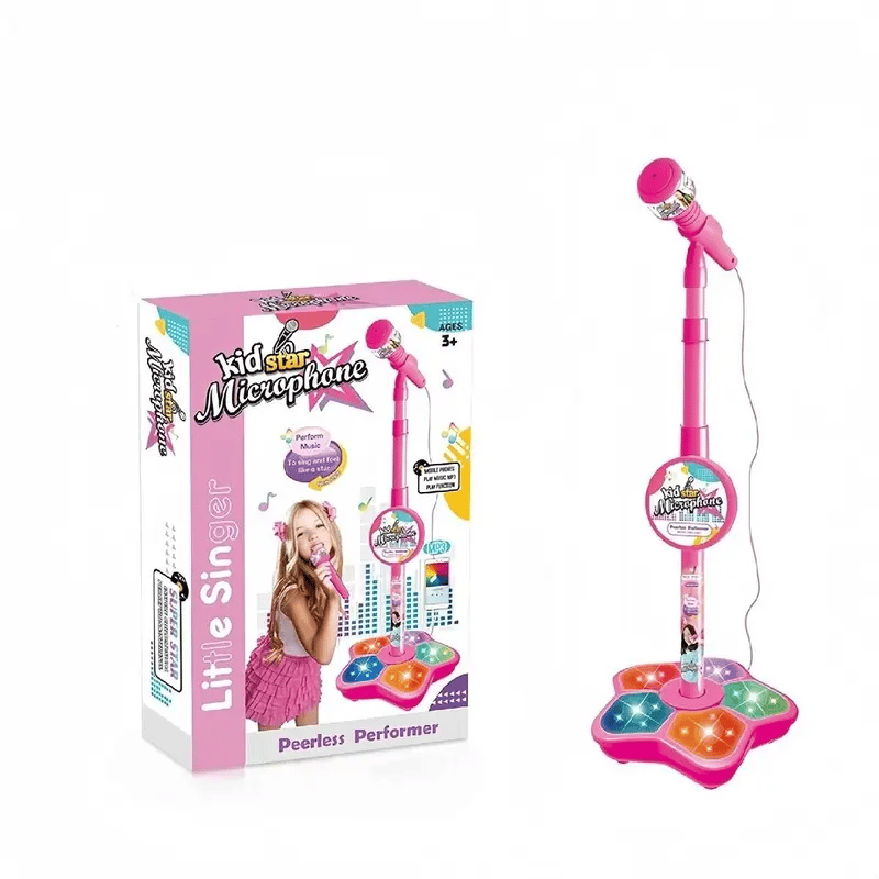🎤✨Microphone Toy, Karaoke Machine Toy with Light