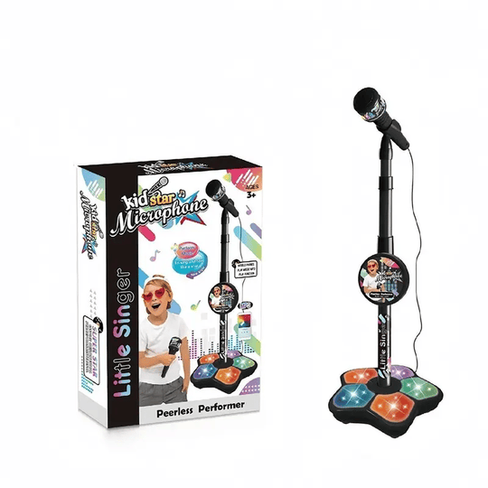 🎤✨Microphone Toy, Karaoke Machine Toy with Light