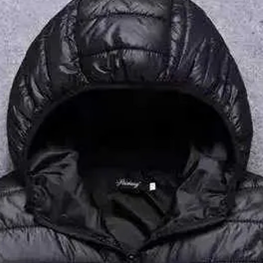 Men's Warm Quilted Hooded Puffer Jacket