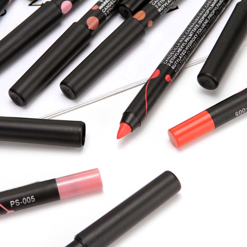 Long-Lasting Waterproof Smudge-Proof Lip Pencil