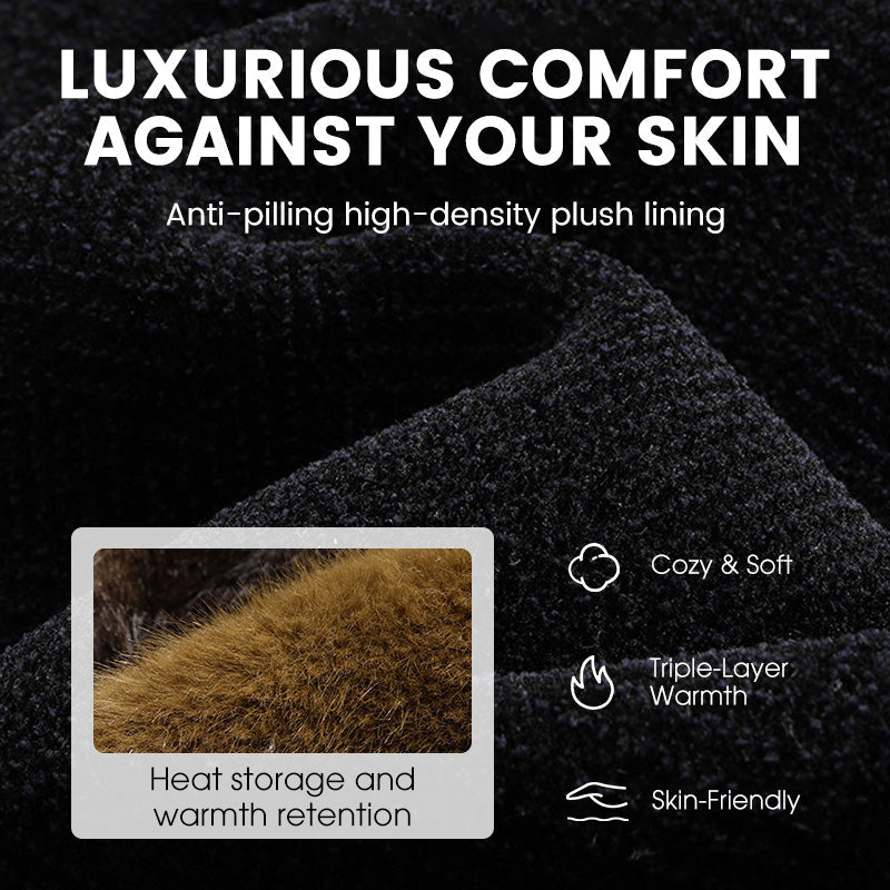 Men's Lined Business Casual Winter Coat