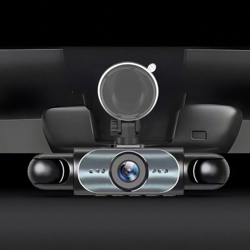 📹24-Hour Parking Guard Dash Cam with Night Vision – 360° Coverage, 1080P HD & Loop Recording!