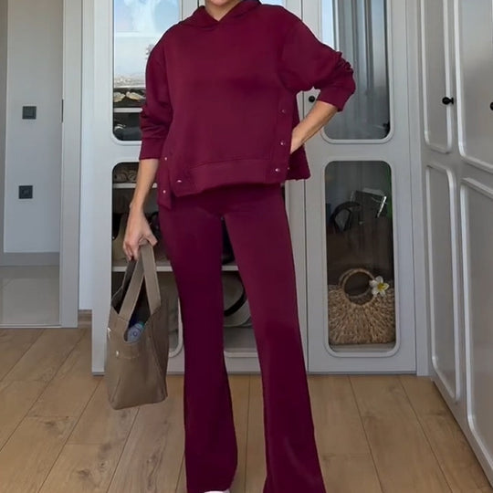 ⏳Limited-time 50% off⏰Women's Casual Hoodie & Pants Tracksuit Set👚👖