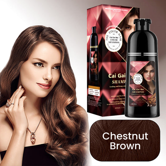 🎉HOLIDAY HAUL SALE✨ Herbal Extract Instant Hair Colour Shampoo for Men & Women