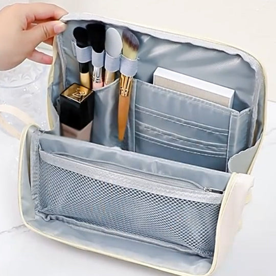 🔥Hot Sale🔥Stylish Handheld Partitioned Cosmetic Bag