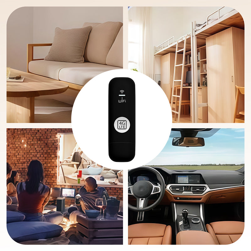 🔥Hot Sale Deals-Portable 4G USB WiFi Dongle & Mobile Hotspot Router