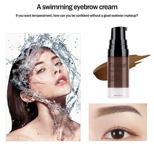 3D Long Lasting Waterproof Smudge-proof Brow Cream
