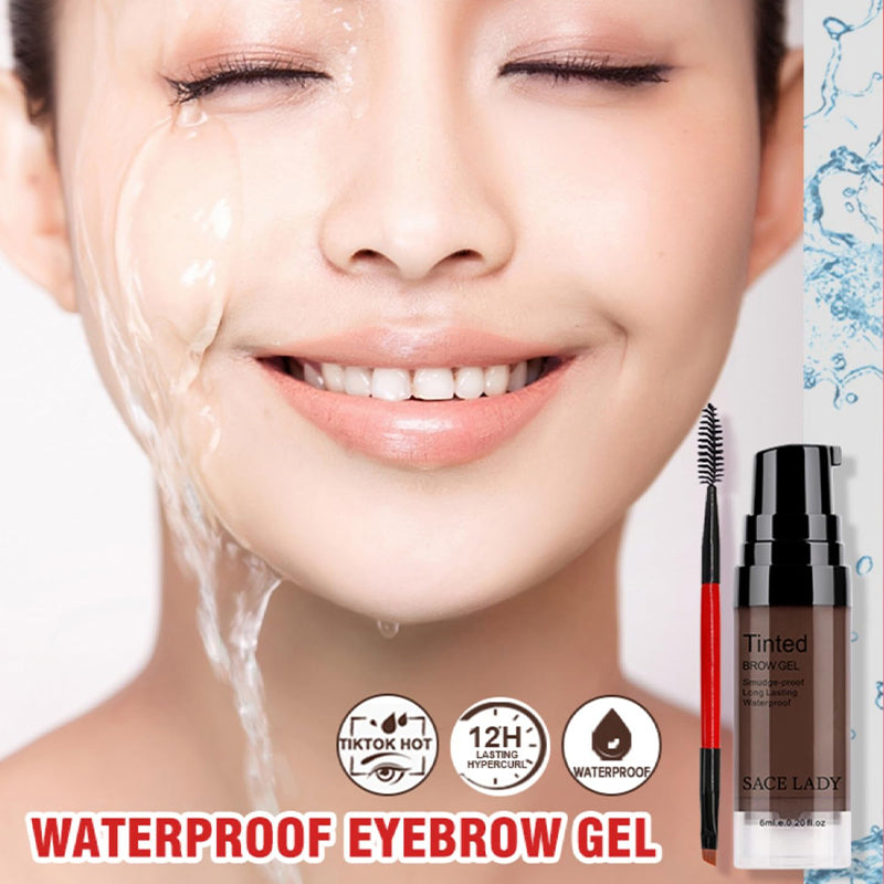 3D Long Lasting Waterproof Smudge-proof Brow Cream