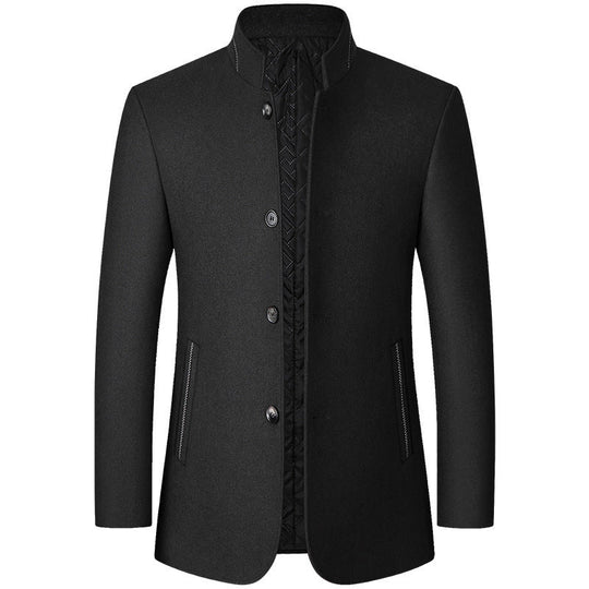 Men's Classic Stand Collar Jacket