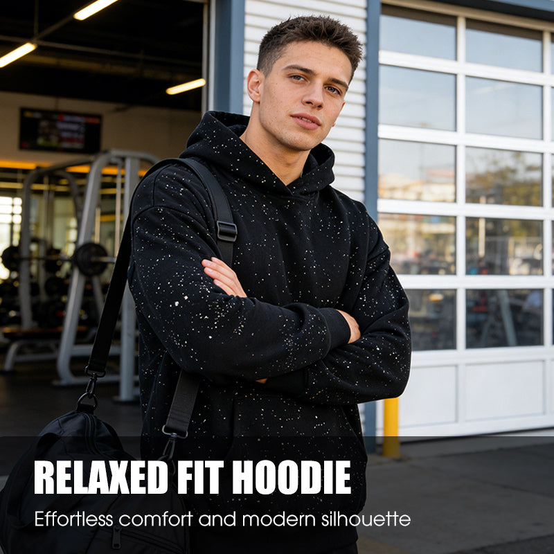 Comfortable Starry Sky Pullover Hoodie