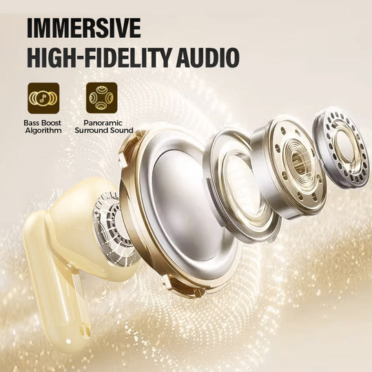 🥳2026 HOT SALE🥳💞50K+ SOLD!🎧 🔋All-Day Comfort, True Wireless Freedom. Dual Earbuds with LED Case – Grab & Go. 🚀📞