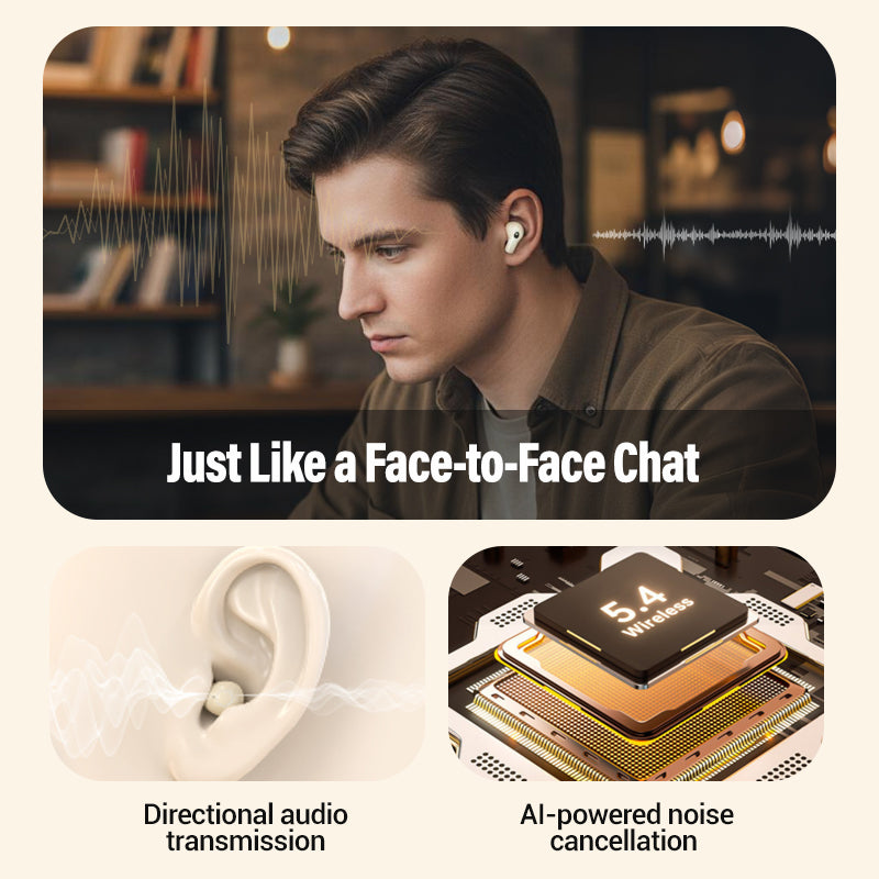 🥳2026 HOT SALE🥳💞50K+ SOLD!🎧 🔋All-Day Comfort, True Wireless Freedom. Dual Earbuds with LED Case – Grab & Go. 🚀📞