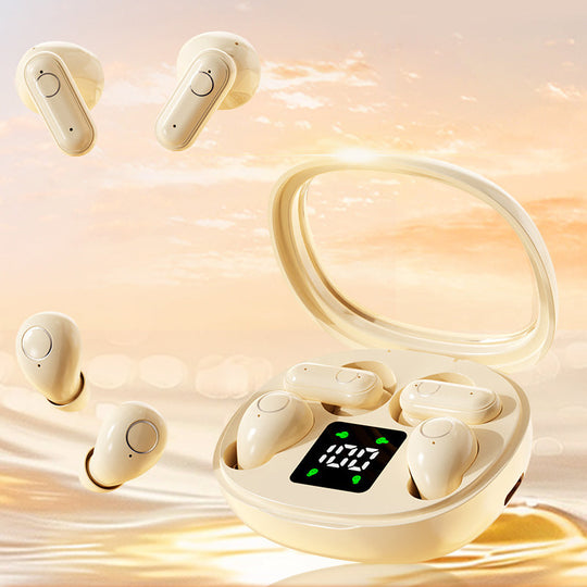 🥳2026 HOT SALE🥳💞50K+ SOLD!🎧 🔋All-Day Comfort, True Wireless Freedom. Dual Earbuds with LED Case – Grab & Go. 🚀📞