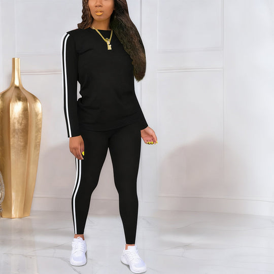 🏃‍♀️40% OFF NOW!⚡Women‘s 2-Piece Tracksuit – Long Sleeve Set, Comfortable & Stylish for Sport or Casual Wear 🧥✨