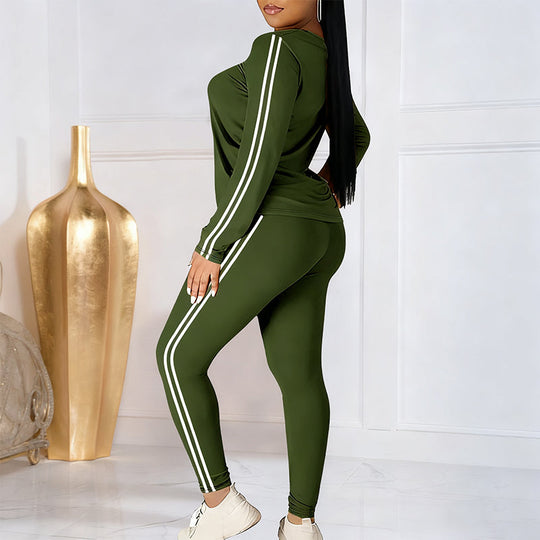 🏃‍♀️40% OFF NOW!⚡Women‘s 2-Piece Tracksuit – Long Sleeve Set, Comfortable & Stylish for Sport or Casual Wear 🧥✨