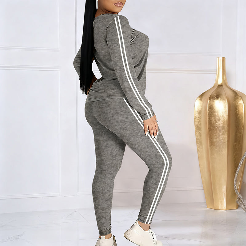 🏃‍♀️40% OFF NOW!⚡Women‘s 2-Piece Tracksuit – Long Sleeve Set, Comfortable & Stylish for Sport or Casual Wear 🧥✨