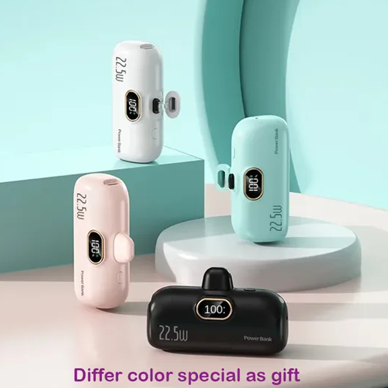 🔋 30% OFF NOW! ✨ 5000mAh Mini Portable Power Bank – Fast Charging, Ultra-Compact & Perfect for Travel 📱