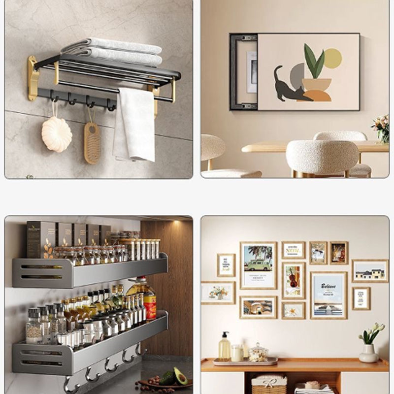 ✨ Nail-Free Adhesive — Powerful bonding, no-drill installation, meets all your bonding needs! ✨