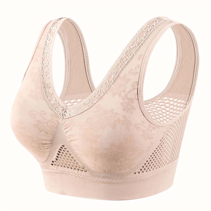 🏆Summer Hot Sale 50% OFF‼️✨Lace Wireless Bra That Provides Excellent Support🤍Soft Floral Lace Wire-Free Lift Bra Anti-Slip All-Day Comfort💐