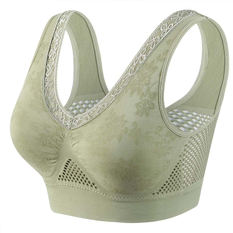 🏆Summer Hot Sale 50% OFF‼️✨Lace Wireless Bra That Provides Excellent Support🤍Soft Floral Lace Wire-Free Lift Bra Anti-Slip All-Day Comfort💐