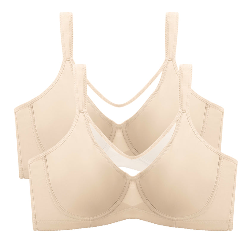 ⏳💐Hot Sale Only £7.99!!!🖤Women's Elegant Sheer Full Coverage Non-padded Plus Size Bra
