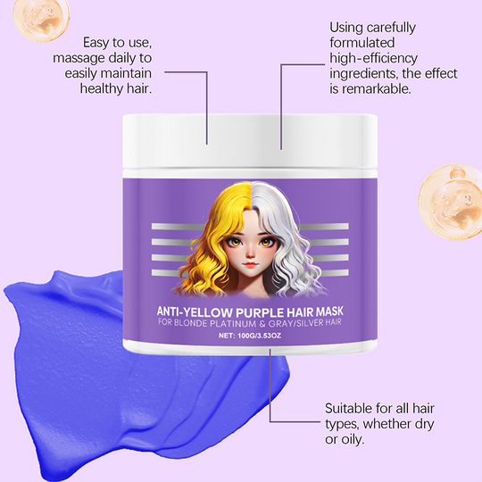 Anti-Yellow Purple Hair Mask
