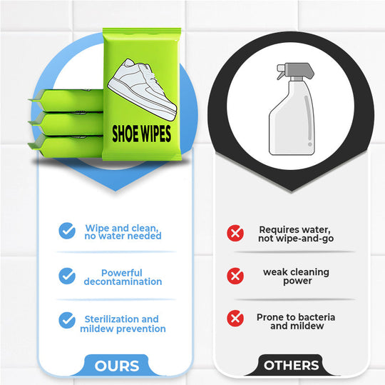 Quick-Clean Shoe Wipes