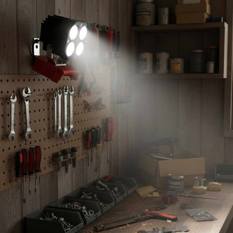 🏆Flash Sale⚡5K+ SOLD! Almost sold out – 💥40W Portable 6000LM LED Work Light