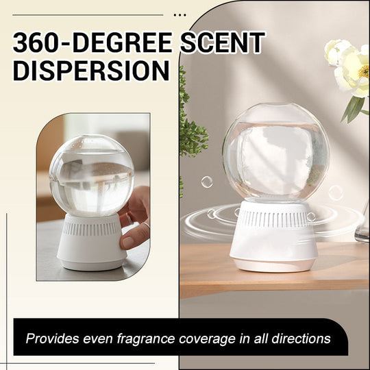 Snow Globe-Shaped Inverted Aromatherapy
