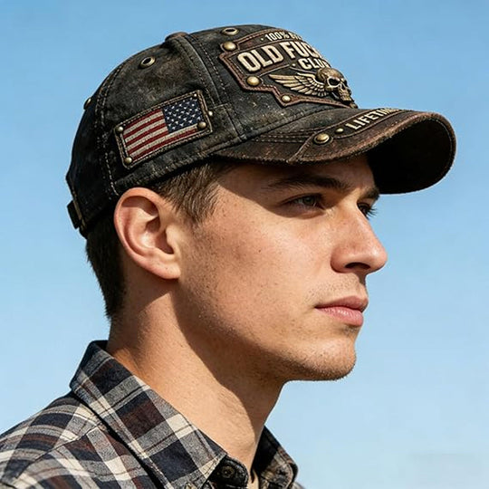 🔥Old Fuckers Club Vintage Embroidered Cap