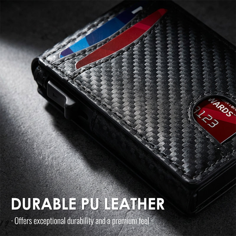 The Ultimate Smart Pop-Up Wallet: Slim, Secure, & RFID Protected