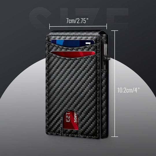 The Ultimate Smart Pop-Up Wallet: Slim, Secure, & RFID Protected