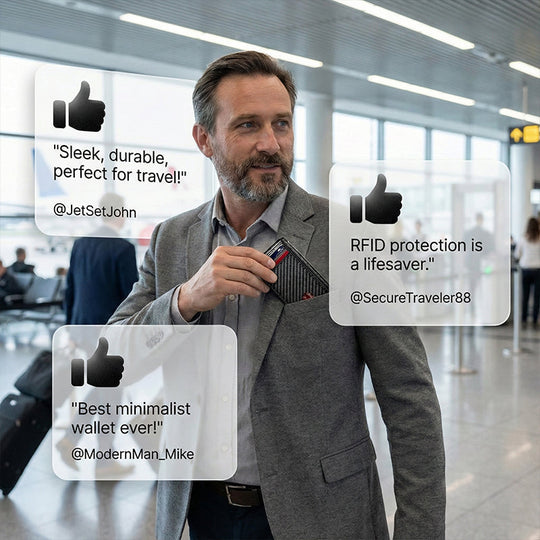 The Ultimate Smart Pop-Up Wallet: Slim, Secure, & RFID Protected