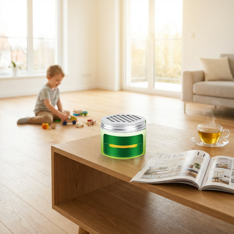 Plant-based insect repellent gel magic box, safe, worry-free, and long-lasting effective.